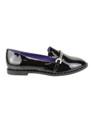 Mocasín Agua de Coco Negro Brillante