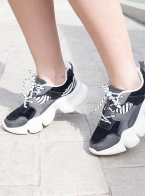 Imagen 2 del producto Zapatilla New Walk Cebra Black