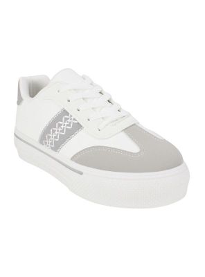 Imagen 2 del producto Zapatilla Agua de Coco Bharat Plataforma Blanca