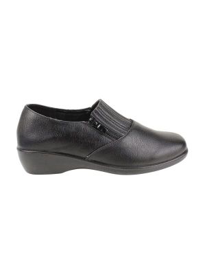 Zapato New Walk Confort Cierre Negro