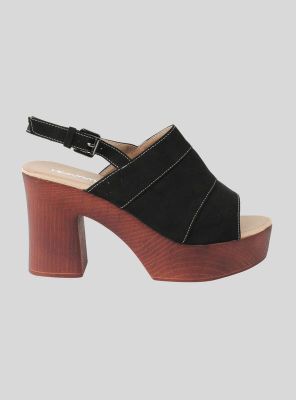 Sandalia New Walk Totoralillo Negra