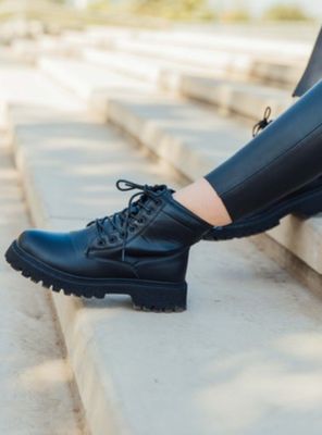 Imagen 2 del producto Botín New Walk Combat Militar Negro