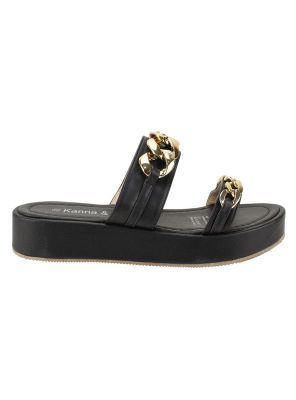 Sandalia Kanna & Co Argollas Negra