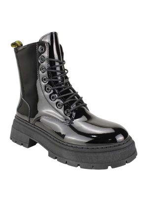 Imagen 2 del producto Botín New Walk Militar Brillante Negro