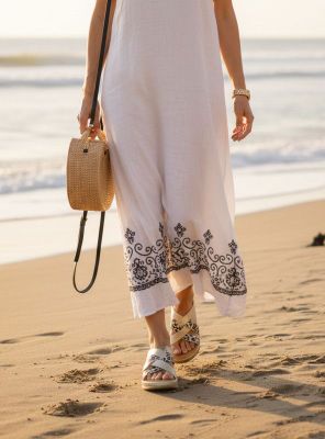 Imagen 2 del producto Sandalia New Walk Tiras Cruzadas Dorada