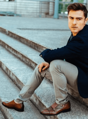 Imagen 2 del producto Zapato Versace 1969 Cuero Café