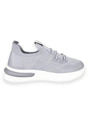 Zapatilla New Walk Rayas Gris