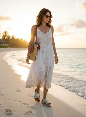 Imagen 2 del producto Sandalia New Walk Trenzada Dorada