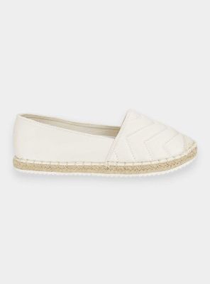 Alpargata Agua de Coco Yute Blanca