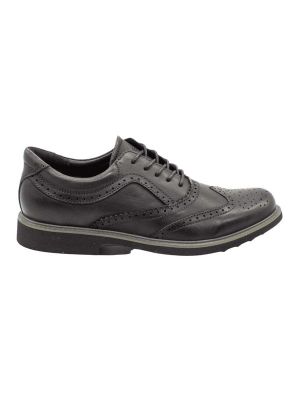 Zapato Nat Geo Oxford Cuero Negro