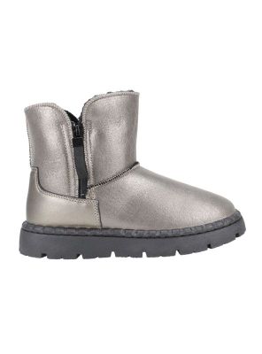 Botín Brillante Chiporro Plateado