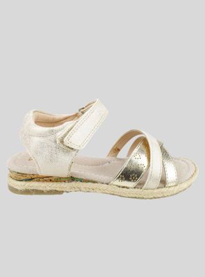 Sandalia Nat Geo Kids Yute Dorada