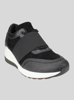 Imagen 2 del producto Zapatilla New Walk Negra Elástico