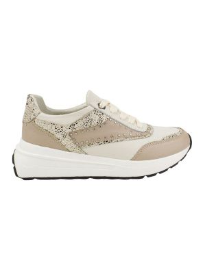 Zapatilla Exs Brillos Cuero Beige