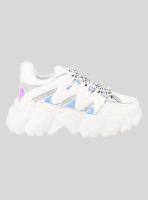 Zapatilla New Walk Chunky Plateada