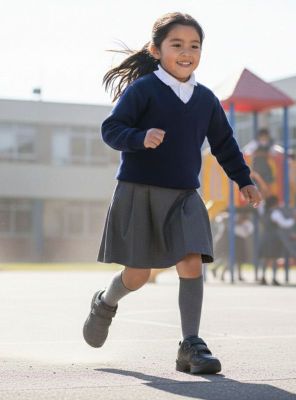 Imagen 2 del producto Zapatilla New Walk Escolar Reforzada Negra