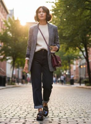 Imagen 2 del producto Mocasín New Walk Broche Confort Café