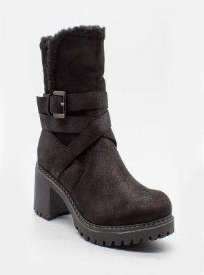BOTIN MUJER NEW WALK  23069-53-90  | Negro |