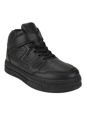 Imagen 2 del producto Zapatilla New Walk Escolar Caña Alta Negra