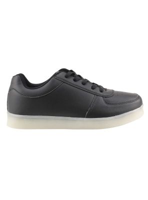 Zapatilla New Walk Luces Negra