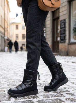 Imagen 2 del producto Botín New Walk De Agua Chiporro Negro Brillante