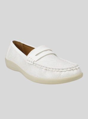 Imagen 2 del producto Mocasín New Walk Reptil Blanco