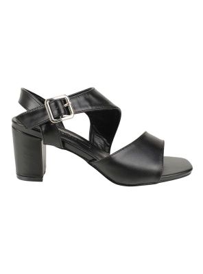 Sandalia New Walk Asimétrica Negra