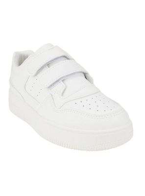 Imagen 2 del producto Zapatilla New Walk Velcro Escolar Blanca