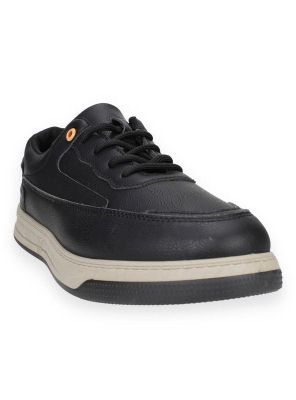 Imagen 2 del producto Zapatilla New Walk Casual Ecocuero Negra