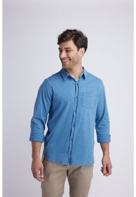Imagen 1 del producto Camisa Hombre Azul Panama Jack