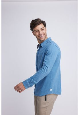 Imagen 2 del producto Camisa Hombre Azul Panama Jack