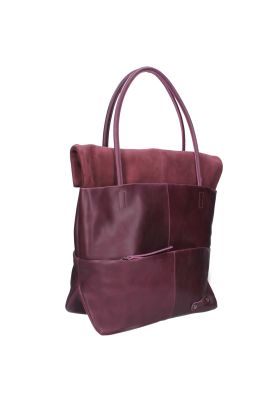 Imagen 2 del producto Cartera Tote 100% Cuero Sabina Burdeo Zappa