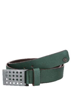 Cinturón Cuero Hombre Verde Panama Jack