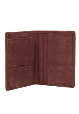 Imagen 2 del producto Billetera Tarjetero Cuero Hombre Burdeo Panama Jack