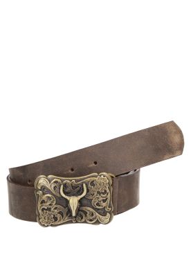 Cinturón Cuero Mujer J018 Café Panama Jack