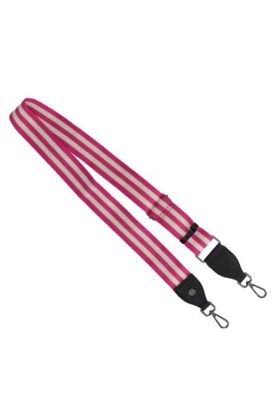 Straps para Cartera Fucsia/Blanco Zappa
