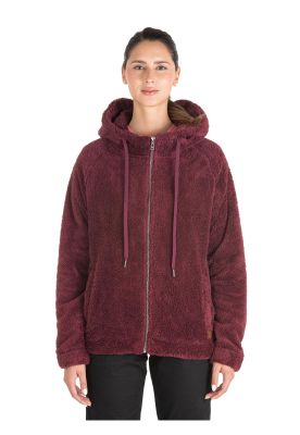 Polerón Fleece Burdeo Mujer Panama Jack