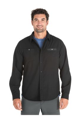 Chaqueta Hombre Overshirt Negro Panama Jack