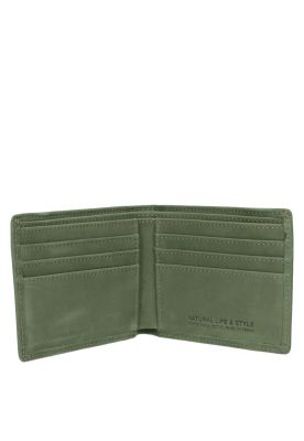 Imagen 2 del producto Billetera Cuero Hombre Verde Panama Jack