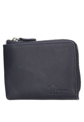 Monedero Cuero Hombre  Azul Panama Jack