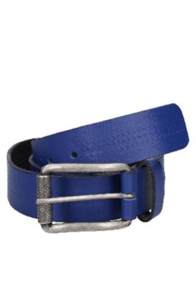 Cinturón Cuero Hombre Azul Claro Panama Jack