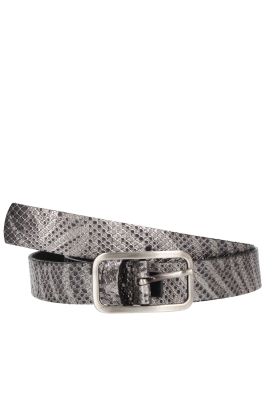 Cinturón Cuero Mujer Z582 Peltre Zappa