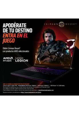 Imagen 2 del producto Notebook Gamer Legion Pro 5 AMD Ryzen 7 32GB RAM 1TB SSD NVIDIA RTX 5060 16"" WQXGA