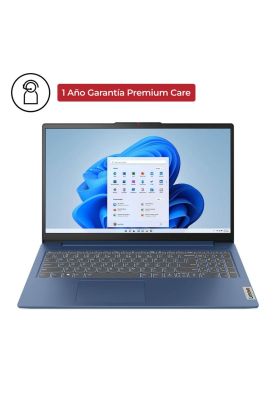 Notebook IdeaPad Slim 3 AMD Ryzen 5 8GB RAM 512GB SSD + Garantía Premium Care