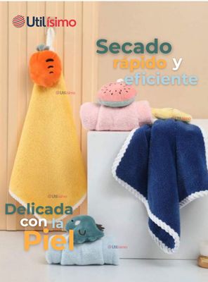 Imagen 2 del producto Toalla de Manos 100% Algodón 1 unidad Niño Surtido