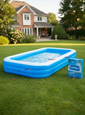Piscina Inflable Rectangular 305x183x60cm de Color Azul