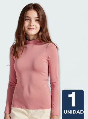 Camiseta Beatle Niña Juvenil Primera Capa Bambú Invierno Polera