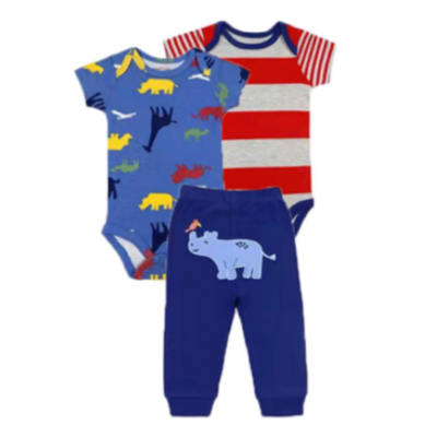 Set 3 Piezas Bebé Niño Tedmimak Tiburon Infantil