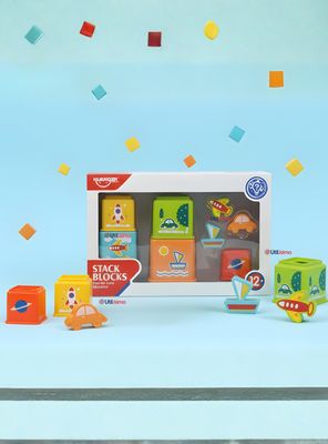 Imagen 1 del producto Juego Didáctico Bebé Encaje Apilable Torre Con Figuras para Niña y Niño