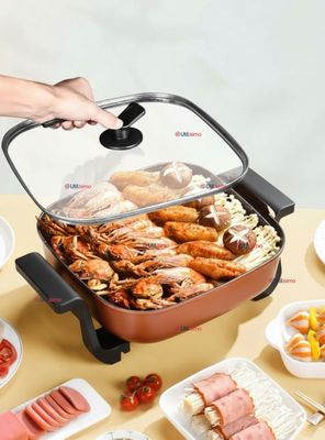 Imagen 1 del producto Sartén Eléctrico Multifuncional y Antiadherente 1350W de Potencia